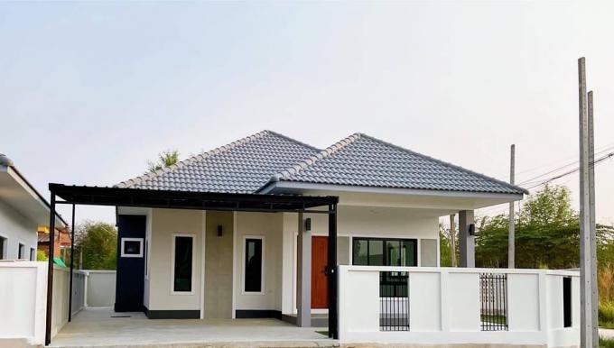 0002B ขายบ้าน บ้านเดี่ยวหลังใหญ่ หนองแฟบ ชลบุรี