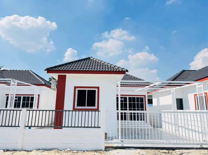 0080B ขายบ้านมือ 1 โครงการบ้านเดี่ยวมาบโป่ง