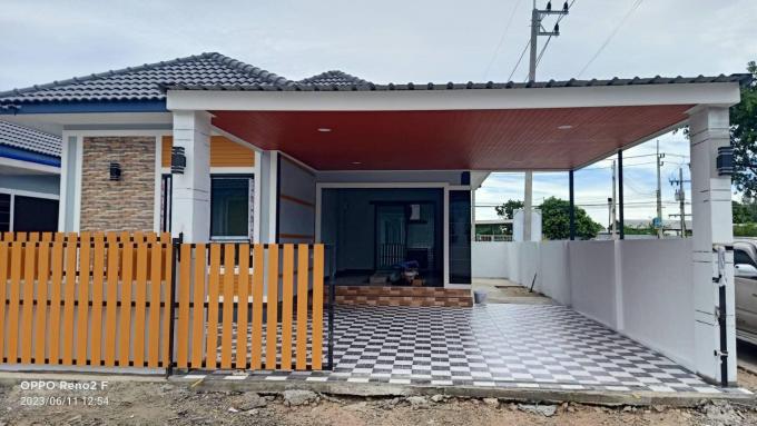 0092B ขายด่วน บ้านเดี่ยวสร้างใหม่ #พิกัดอยู่หน้าวัดหนองศรีสงวน