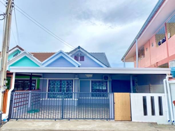 0053J ขายบ้าน หมู่บ้านนาราวิวล์ แฝดแปลงริม นาป่า สำนักบก อมตะเฟส 2-8