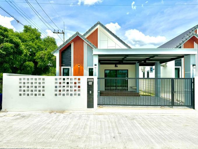 0012E ขายบ้าน บ้านเดี่ยวชั้นเดี่ยวบ้านสวน หนองข้างคอก ใกล้หนองรี