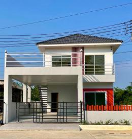 0014F ขายบ้าน โครงการบ้านสุขคูณ ศรีราชา บ้านสร้างเสร็จพร้อมอยู่ พิกัดเครือสหพัฒน์ ศรีราชา