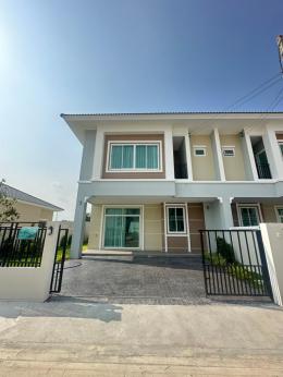 0004G ขายบ้าน บ้านแฝดสองชั้น นิคมพัฒนาระยอง OKD