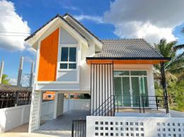 0008G ขายบ้านทรงนอดิก ซอยมาบยางพร 12