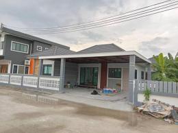 0001B บ้านเดี่ยว ชั้นเดียว พื้นที่ 60 ตารางวา หน้าวัดศรีสงวน RAY