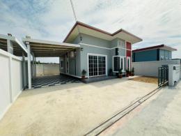 0057Bบ้านเดี่ยวสไตล์โมเดิร์น หนองตำลึง สำนักบก TMG