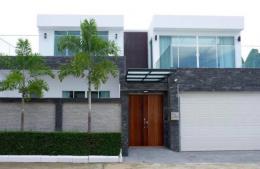 0009Hบ้านเดี่ยวหรู 2 ชั้นโครงการปาล์ม เลคไซด์ วิลเลจ พัทยา (ติดอ่างเก็บน้ำมาบประชัน) โกดังบ้าน