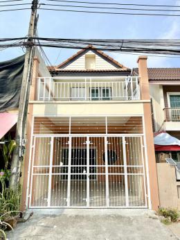 0003T ขายบ้านบ้านทาวน์โฮม 2 ชั้น หมู่บ้านตาลล้อม บางแสน KJ